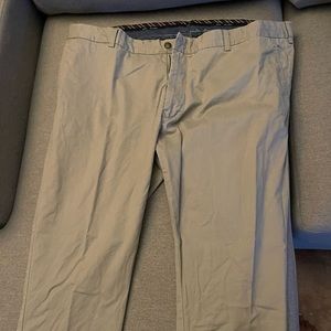 Joseph A bank, light, gray, chino pants